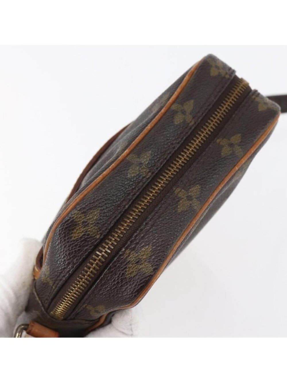 Authentic LOUIS VUITTON Monogram Danube Shoulder Bag M45266 LV - Picture 11 of 16